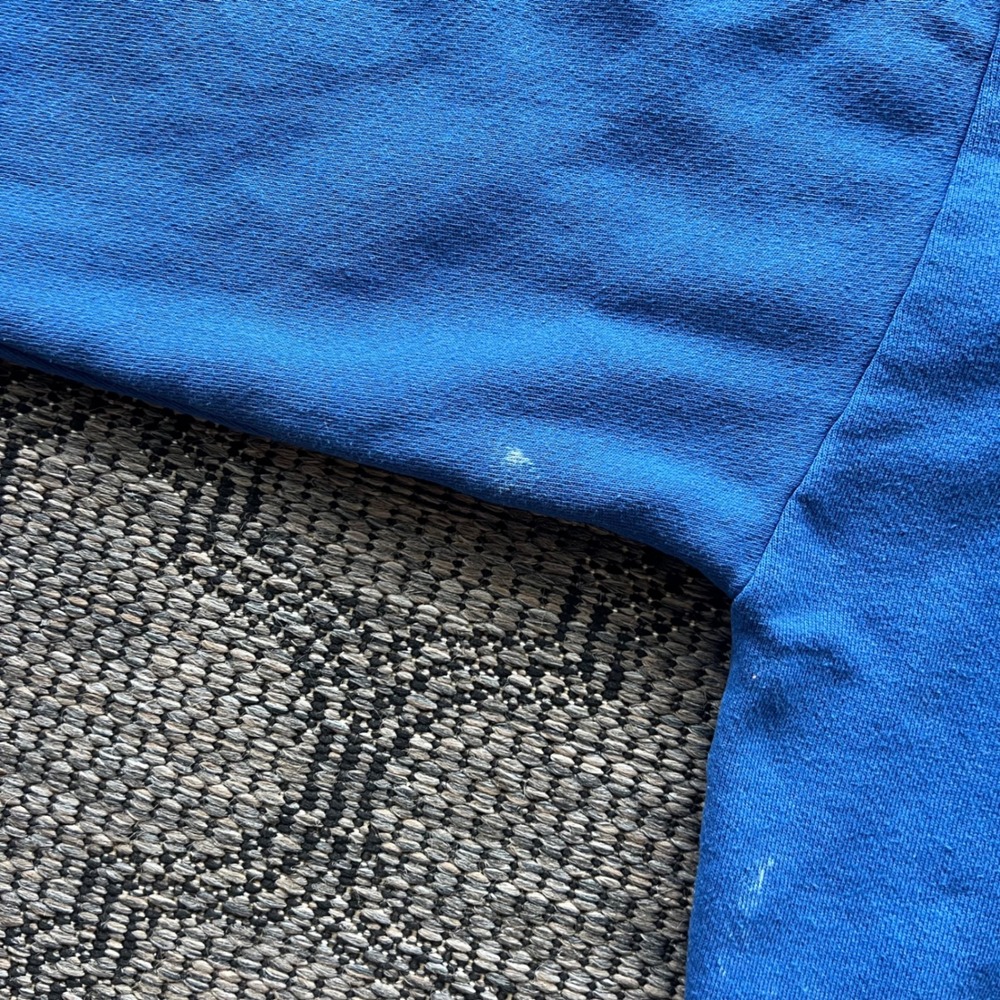 Vintage Marc Tetro Sweatshirt Mens Medium Blue Husky‎ Canada Pop Art Dog Graphic - Picture 5 of 8